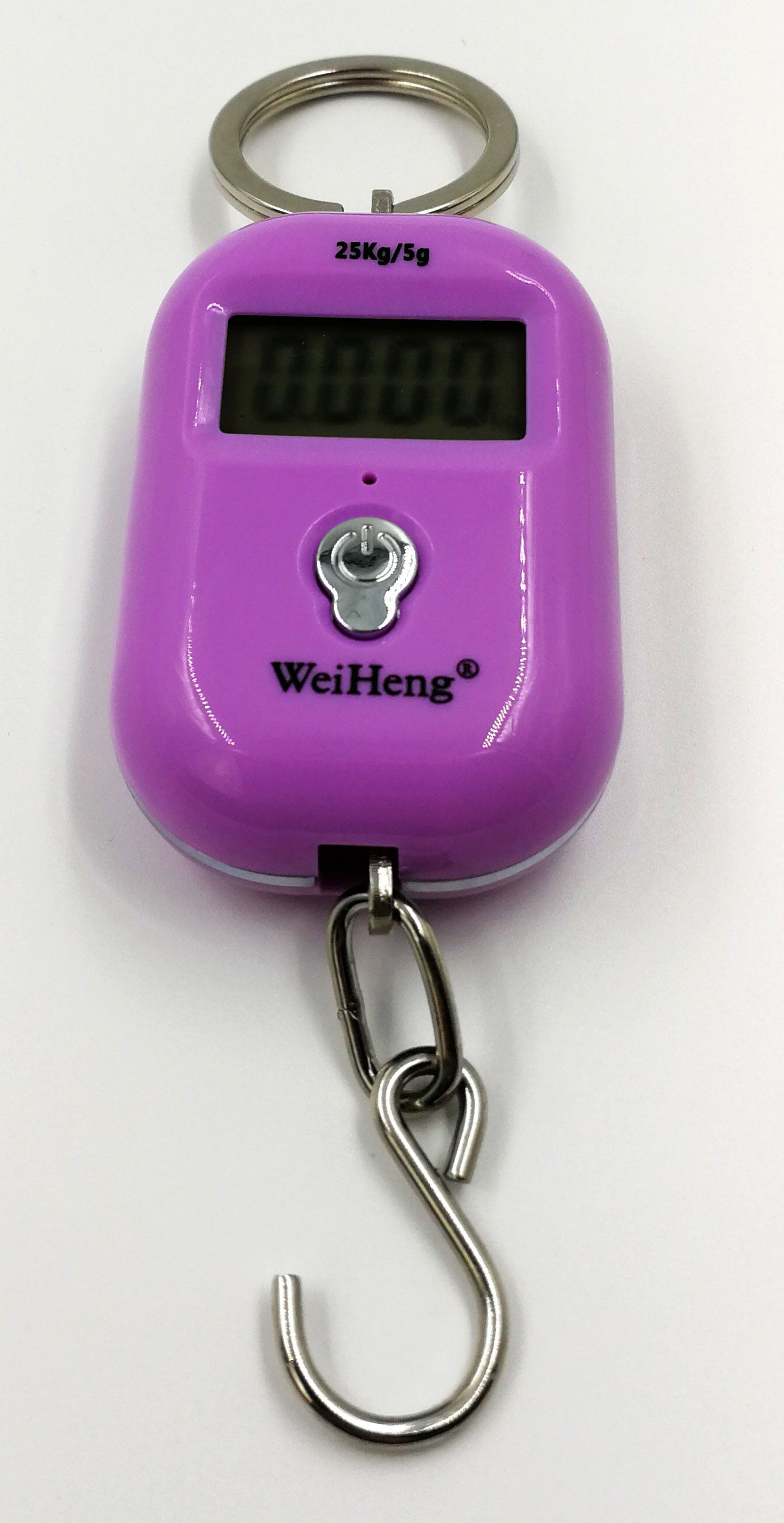 WH-A21 mini digitální závěsná váha do 25kg fialová