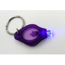 UV LED přívěsek na klíče