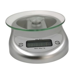 WH-B11 digitální kuchyňská váha do 5kg / 1g stříbrná - ✔️ cena, recenze | Mikrovahy.cz